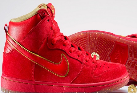 scarlet shoes
